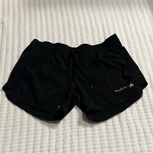 Raya Sun Black Athletic Women's Shorts